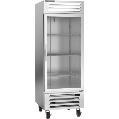 Beverage-Air RB27HC-1G 30" 1 Section Glass Door Reach-In Refrigerator