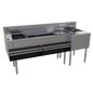 Glastender MXS72-CP10 72" Underbar Ice Bin / Cocktail Station