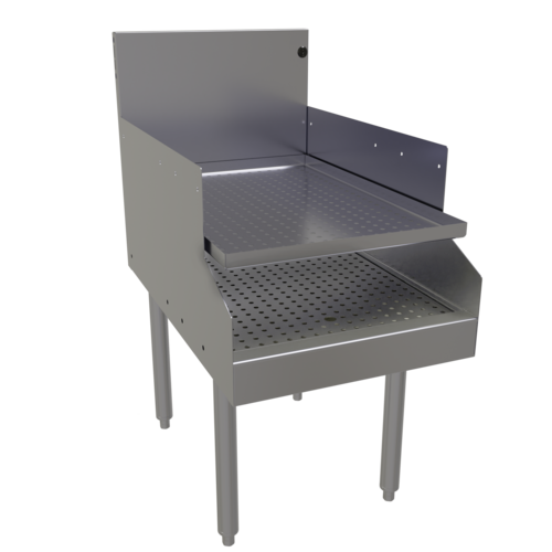 Glastender RDBB-18S 18" Underbar Drainboard