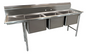Advance Tabco 9-83-60-24L 94 3/8" Compartment Sink