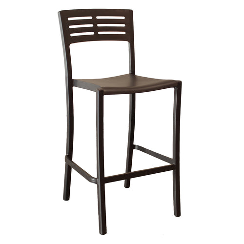 Grosfillex UT739017 21 1/2" Patio Barstool