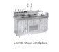 La Rosa L-44160 60" Ice Cream Dipping Cabinet with Syrup Rail