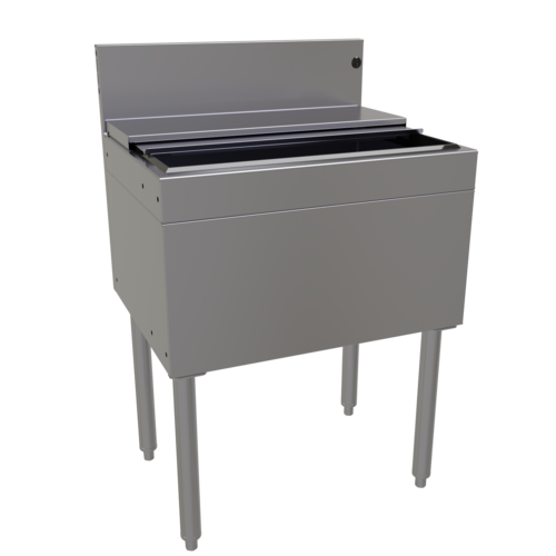 Glastender IBA-24 24" Underbar Ice Bin / Cocktail Station