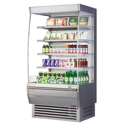 Turbo Air TOM-36DXS-N 35 5/8" Open Air Merchandiser