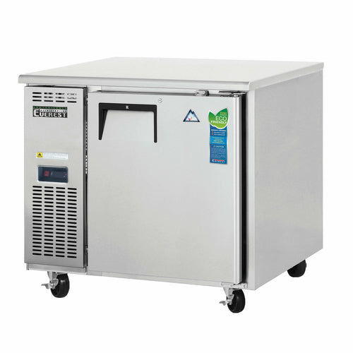Everest ETR1 35 5/8" Solid Door Undercounter Refrigerator