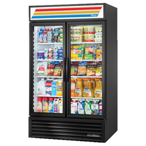 True GDM-43-HC~TSL01 47 1/8" 2 Section Refrigerated Merchandiser