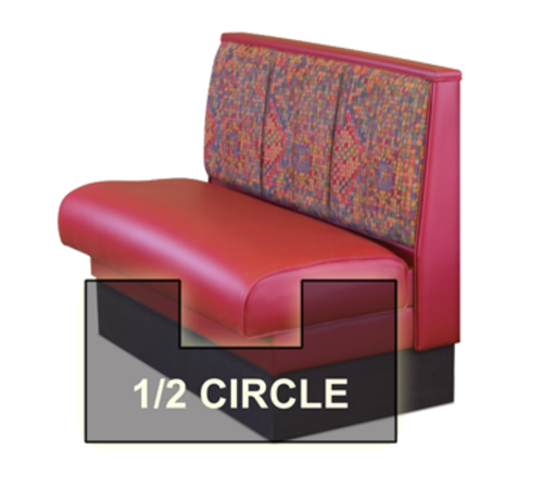DM Seating DBS-483-12 Booth