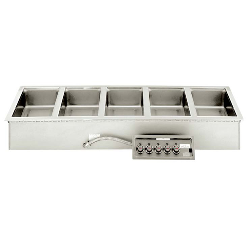 APW Wyott HFW-5DS 71 1/2" Electric Drop-In Food Well
