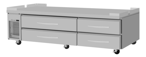 Turbo Air PRCBE-96F-N-FT 96 1/8" Chef Base