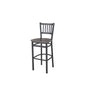 BFM Seating 2090BRCR-SB 17 1/4" Barstool