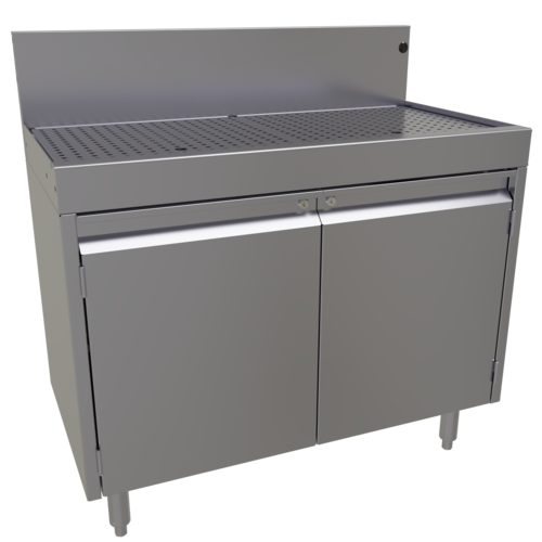 Glastender C-DBCB-36-LD 36" Underbar Drainboard