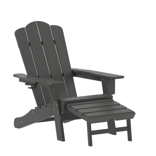 Flash Furniture LE-HMP-1044-110-GY-GG 17" Patio Lounge Seating