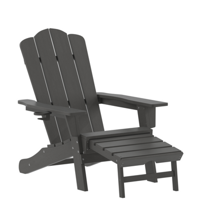 Flash Furniture LE-HMP-1044-110-GY-GG 17" Patio Lounge Seating