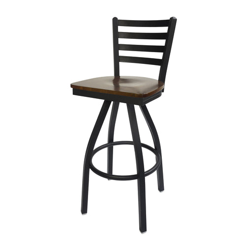 BFM Seating 2160S-SB ASH 17 1/2" Barstool