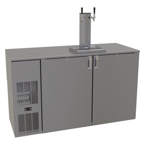 Glastender C1FB60-DD 60" Draft Beer Cooler