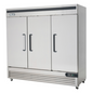 Migali C-3FB-HC 81 7/8" Solid Door Reach-In Freezer