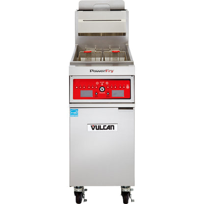 Vulcan 1TR65D 21" 65 lb Gas Floor Fryer