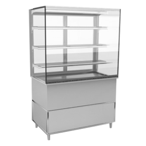 RPI VICD3-34-R-SQ-SC-INS 44 3/8" Refrigerated Display Case