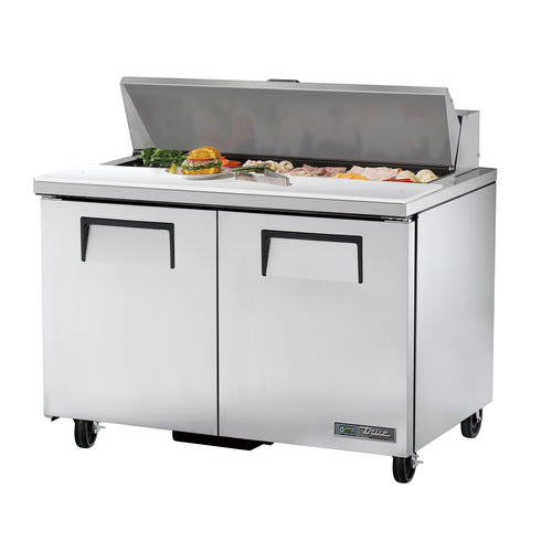 True TSSU-48-12-HC 48 3/8" 2 Doors 12 Pan Sandwich / Salad Prep Table