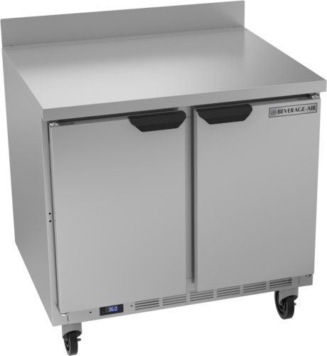 Beverage-Air WTR36AHC 36" 2 Doors Worktop Refrigerator