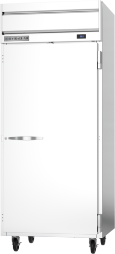 Beverage-Air HRS1WHC-1S 35" 1 Section Solid Door Reach-In Refrigerator
