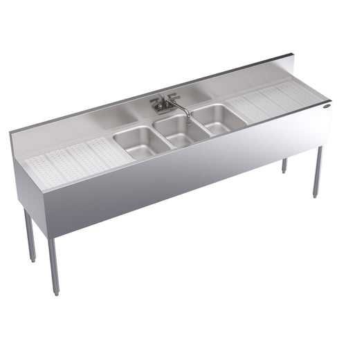 Krowne KR19-73C 84" Underbar Sink