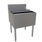 Glastender IBB-24-CP10 24" Underbar Ice Bin / Cocktail Station