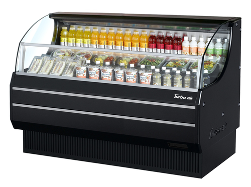 Turbo Air TOM-75SW(B)-N 75 3/4" Open Air Merchandiser