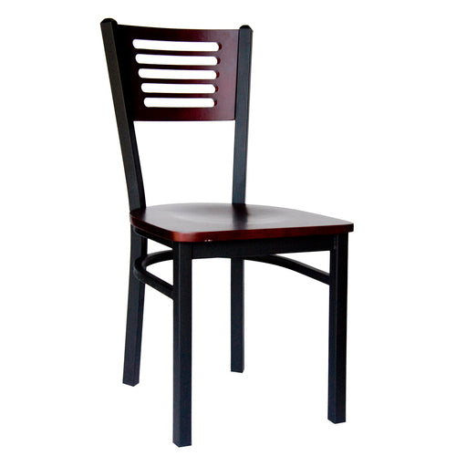 BFM Seating 2151C-SB W 17 1/2" Dining Chair