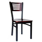 BFM Seating 2151C-SB W 17 1/2" Dining Chair