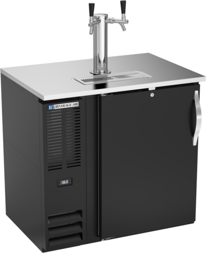 Beverage-Air DDN36HC-B 36" Draft Beer Cooler
