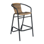 Flash Furniture SDA-AD632032R-DK-BN-GG 17 1/4" Barstool