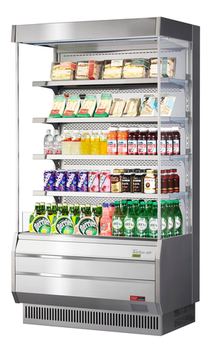 Turbo Air TOM-40S-N 39 1/8" Open Air Merchandiser