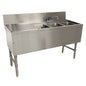 Advance Tabco PRB-24-43R 48" Underbar Sink