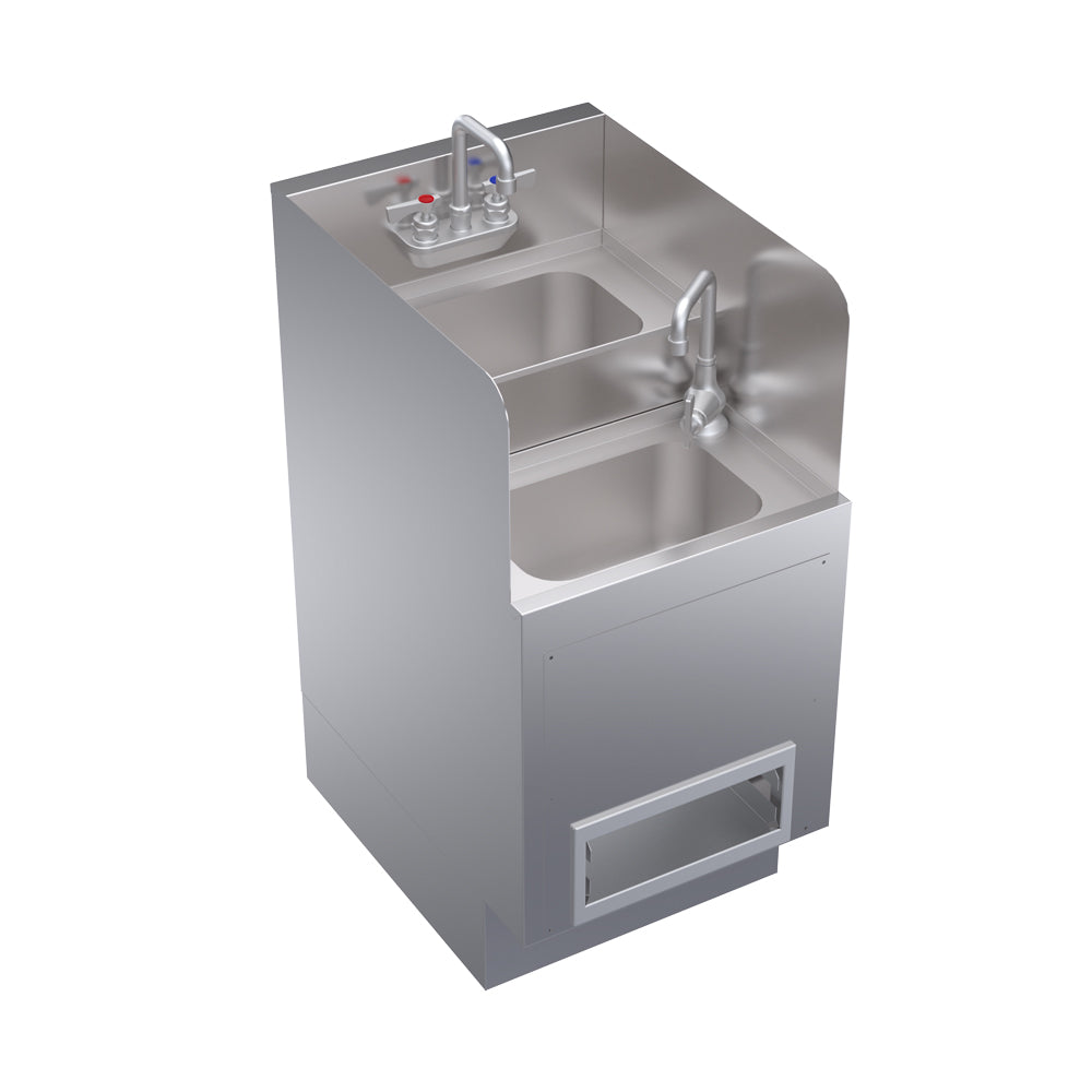 Krowne KR24-HX18 18" Underbar Sink