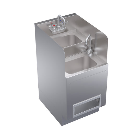 Krowne KR24-HX18 18" Underbar Sink