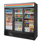 True GDM-72-HC~TSL01 78 1/8" 3 Section Refrigerated Merchandiser