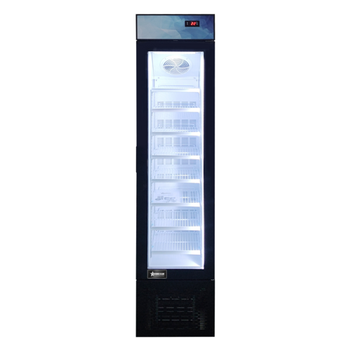 Omcan 47242 16 1/2" 1 Section Freezer Merchandiser