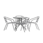 Flash Furniture TLH-072RD-017CSV4-GG 31 1/2" Patio Dining Set
