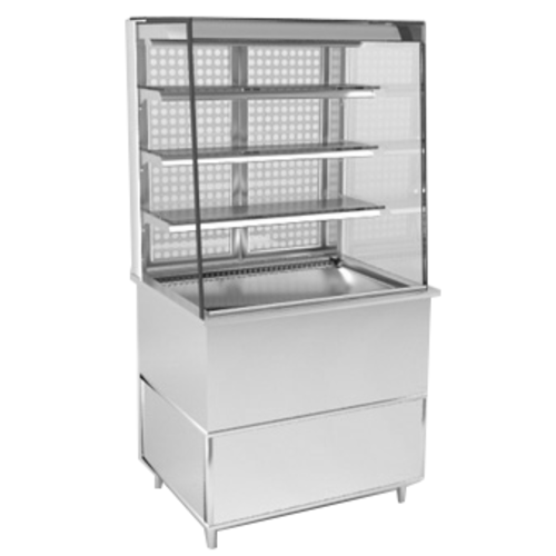 RPI VIAS2-34-R-SL-SC-INS 31 1/2" Refrigerated Display Case