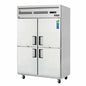 Everest ESRH4 49 5/8" 2 Section Solid Door Reach-In Refrigerator