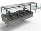 Hatco HWBI-4M-BUNDLE 68" Electric Drop-In Food Well