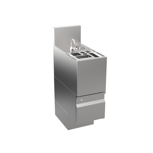 Krowne AL24-TC12 12" Underbar Ice Bin / Cocktail Station