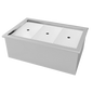 RPI VIAP3-0-R-SC 43 1/8" Drop-In Food Well