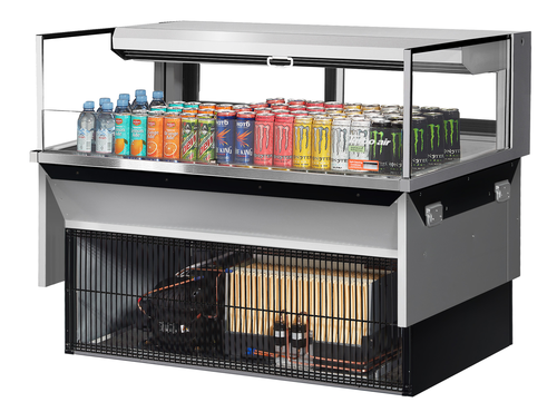 Turbo Air TOM-48L-UFD-S-1SI-N 47 7/8" Refrigerated Display Case