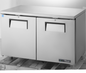 True TUC-48C-HC 48 3/8" Solid Door Undercounter Refrigerator