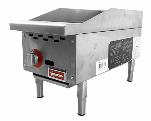 Omcan 47376 12" Gas Countertop Charbroiler