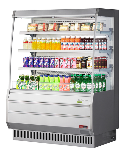 Turbo Air TOM-50MS-N 50 7/8" Open Air Merchandiser