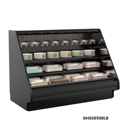 Structural Concepts GHSS556RLB (FLAT) 62 7/8" Refrigerated Display Case