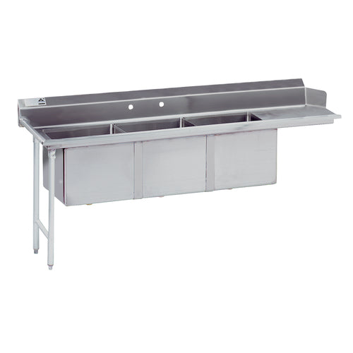 Advance Tabco DTC-3-1620-66L 66" Dishtable